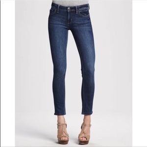 DL1961 Angel Mid-Rise Skinny Ankle Dark Wash Jeans